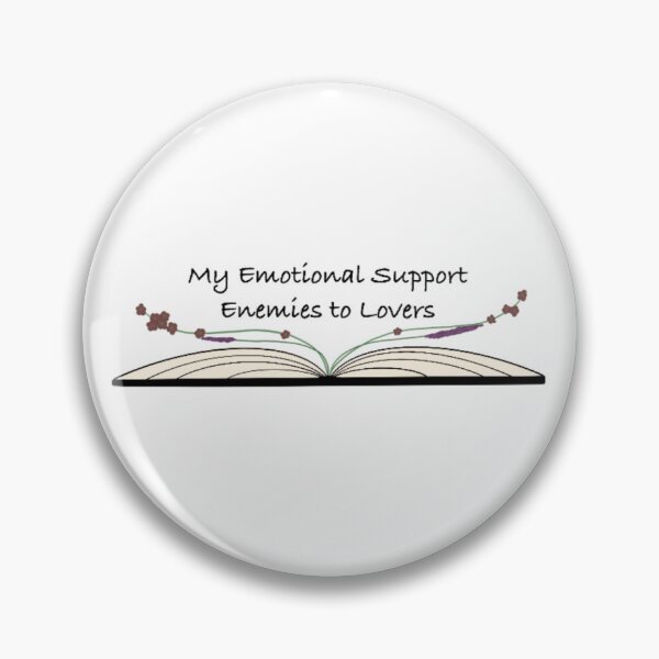 Item preview, My Emotional Support Enemies to Lovers Book designed and sold by Xoxoartist.