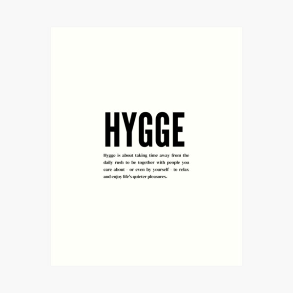Item preview, HYGGE scandinavian point of view designed and sold by MotivaBoutique.