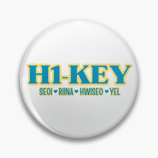 Item preview, H1-KEY Kpop Girl Group Logo designed and sold by wujulike.