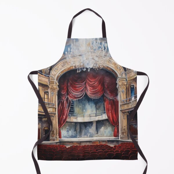 Item preview, Theater Stage - The Art of Acting - Watercolor designed and sold by SeraphimDesigns.