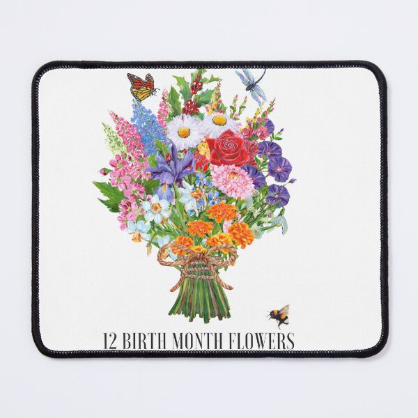 Item preview, 12 Birth Month Flowers designed and sold by Tiffany Roy.