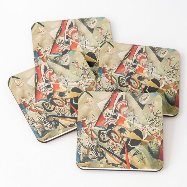 Item preview, Kandinsky | In Grey designed and sold by BossyCatHome.