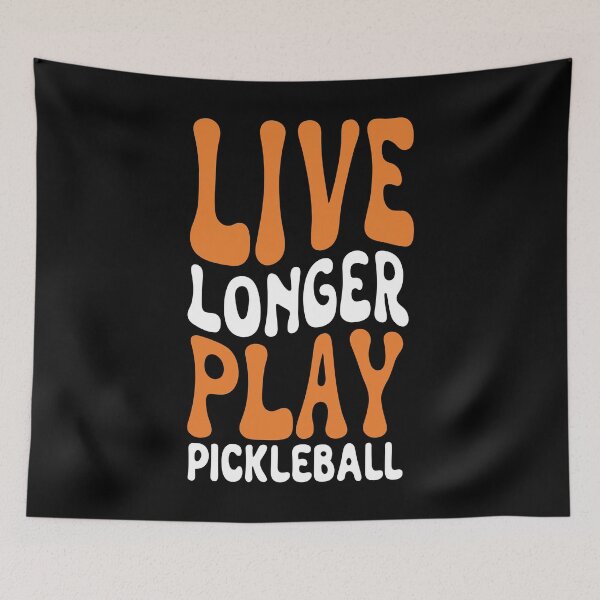 Item preview, Live Longer Play Pickleball designed and sold by EnclavePickle.