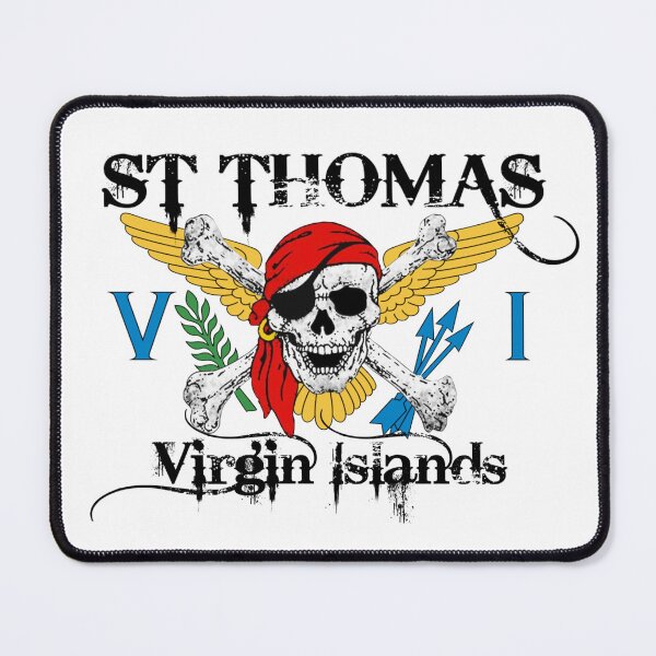 Item preview, St. Thomas Virgin Islands - Pirate Flag designed and sold by marquet65.