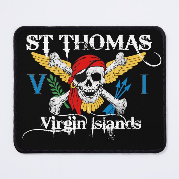 Item preview, St. Thomas Virgin Islands - Pirate Flag designed and sold by marquet65.
