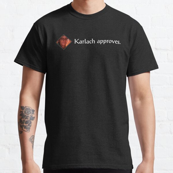 Aperçu de l'œuvre Karlach approuve créée et vendue par BadLuckByDesign.