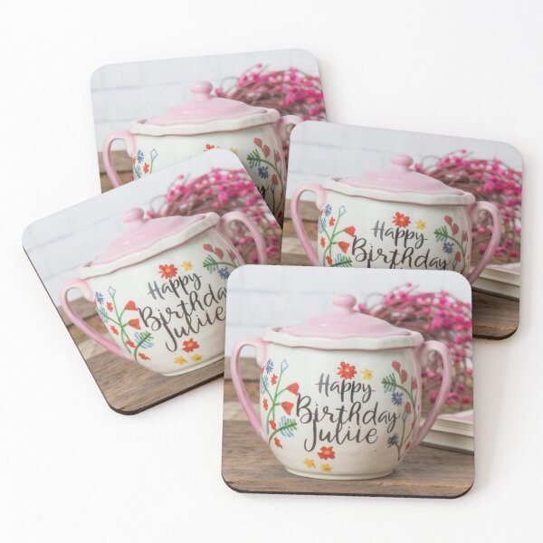 Item preview, Happy Birthday Julie - Ceramic Pot designed and sold by shakespeare1212.