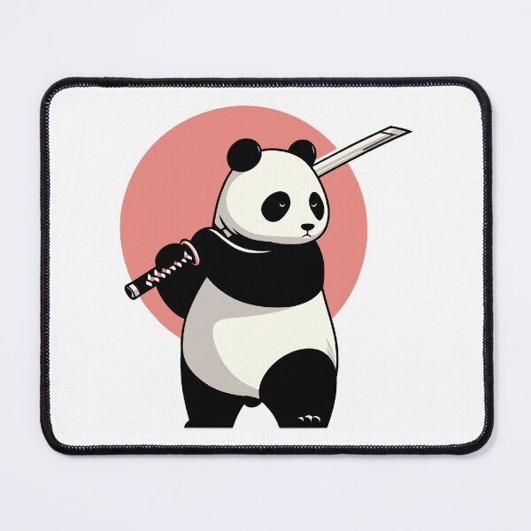 Item preview, Samurai panda designed and sold by AnteesocialTees.