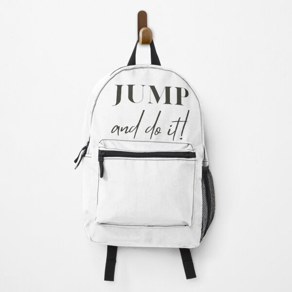 Item preview, Jump and do it! Motivational phrase designed and sold by MotivaBoutique.