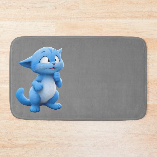 Item preview, Cute Blue Cat  designed and sold by SimpliVibe.