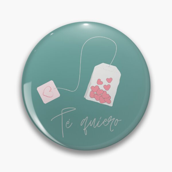 Item preview, Te quiero Tea Bag Spanish I love you designed and sold by Neeshki.