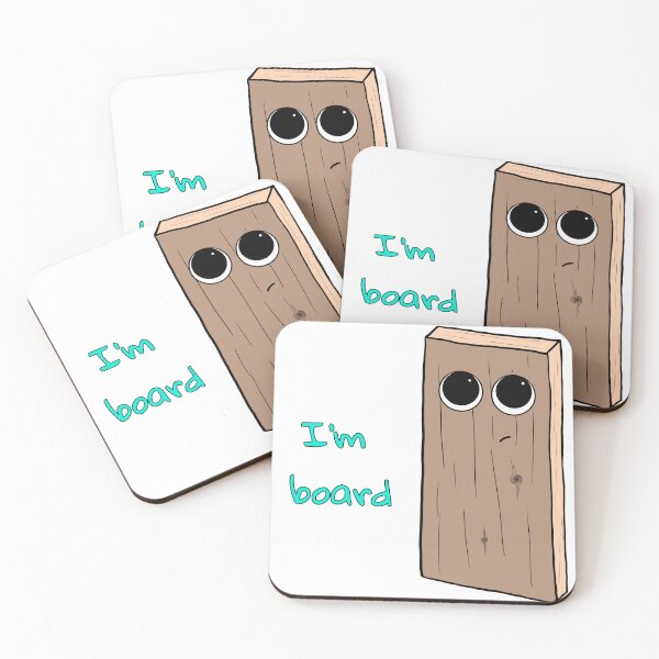 Item preview, Bored Board designed and sold by UnderbiteShop.