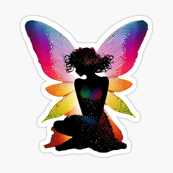 Item preview, Pointilism Fairy No. 002 designed and sold by FaerieFusion.