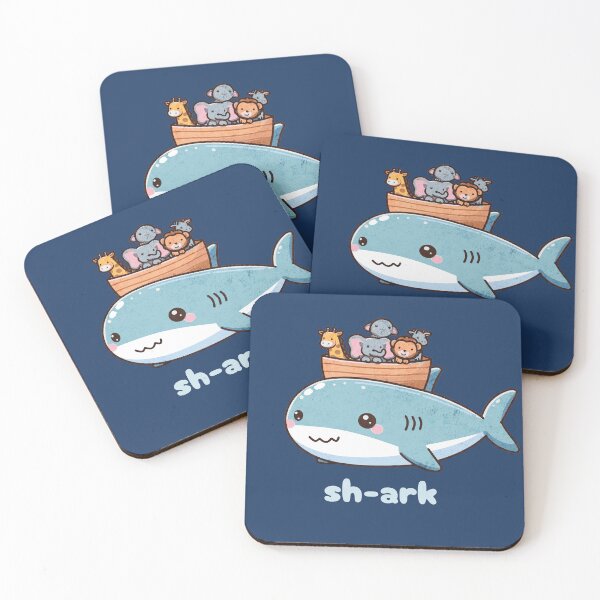 Item preview, sh-Ark - Shark Meets Noahs Ark designed and sold by Sir Meow Meow.