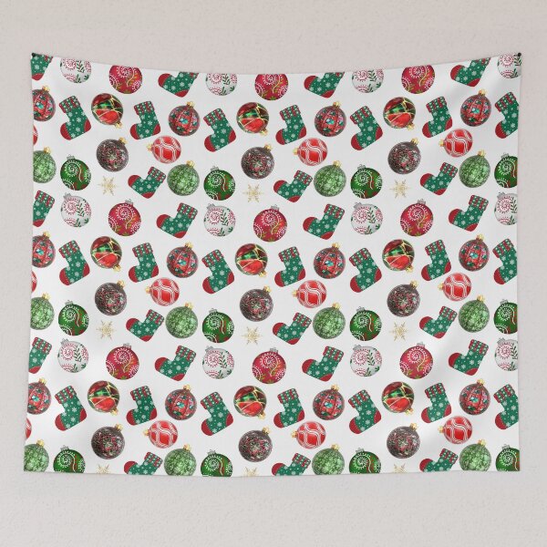 Item preview, Festive Christmas Ornaments and Stockings  designed and sold by silviaol.