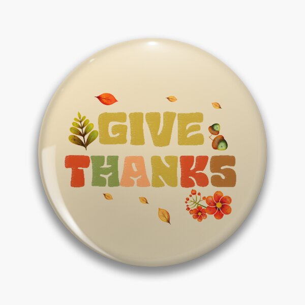Item preview, Give Thanks With Colorful Text designed and sold by I Am Cuta.