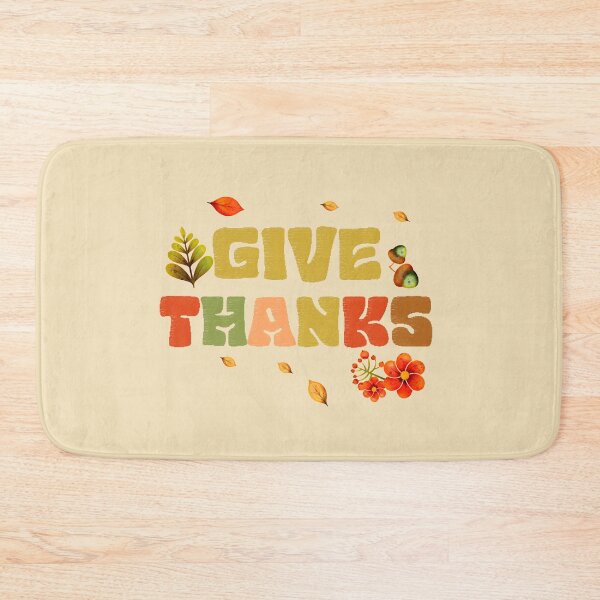 Item preview, Give Thanks With Colorful Text designed and sold by I Am Cuta.
