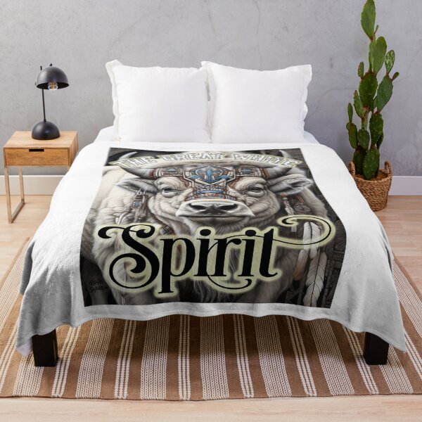 Item preview, White Buffalo; Great White Spirit; designed and sold by StickerApe.