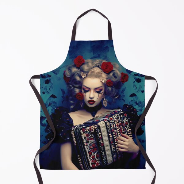Item preview, The Accordionist's Sorrow (Blue and Red) designed and sold by the-lamplighter.