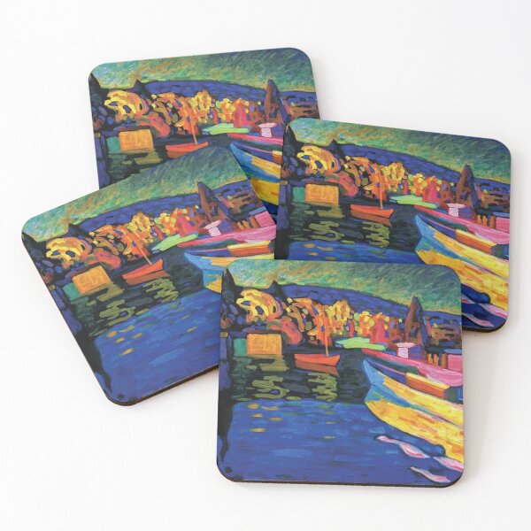 Item preview, Wassily Kandinsky's Autumn Landscape designed and sold by BossyCatHome.
