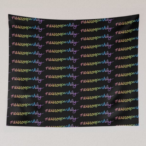 Item preview, Neurosparkly - Hand-Lettered Design designed and sold by JillPillDesign.