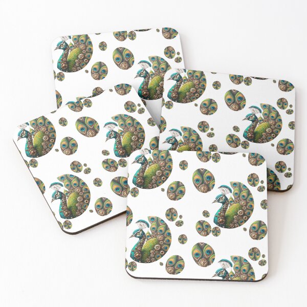 Item preview, Steampunk Peacock Pattern designed and sold by NovosArt.