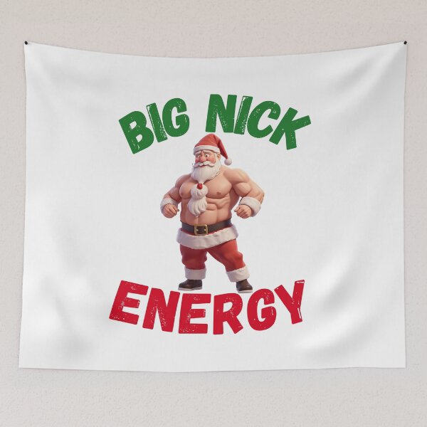 Item preview, Big Nick Energy, Humorous Christmas designed and sold by RiffRaffGraffix.