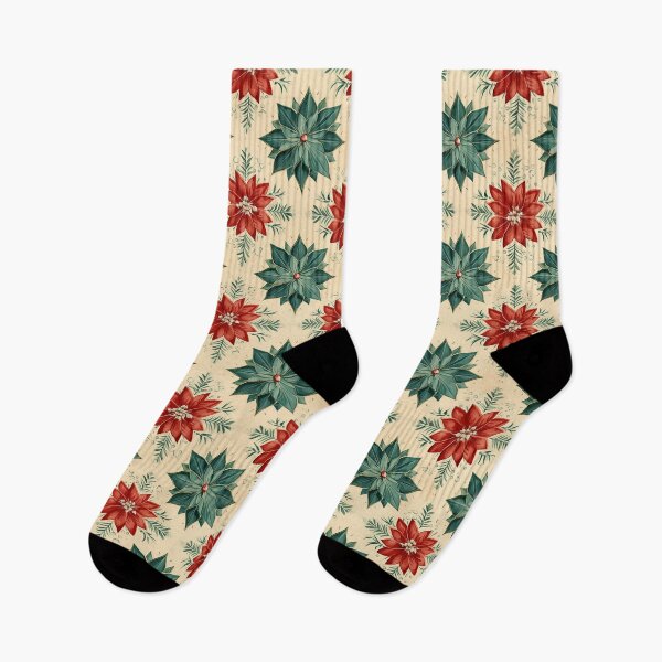 Item preview, Christmas day in vintage theme seamless No.3 designed and sold by findViewway.