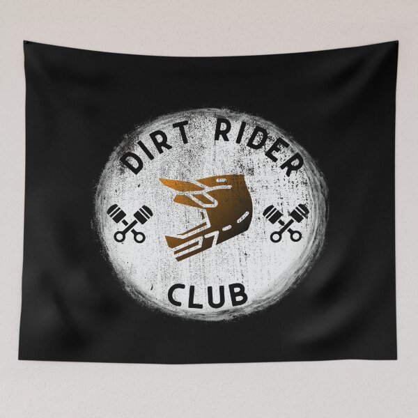 Item preview, Motorcycle Club Dirt Rider Orange designed and sold by tommysnider.