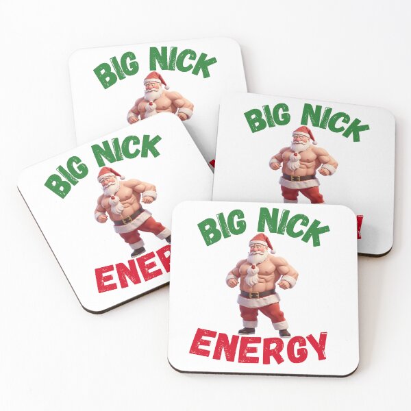 Item preview, Big Nick Energy, Humorous Christmas designed and sold by RiffRaffGraffix.