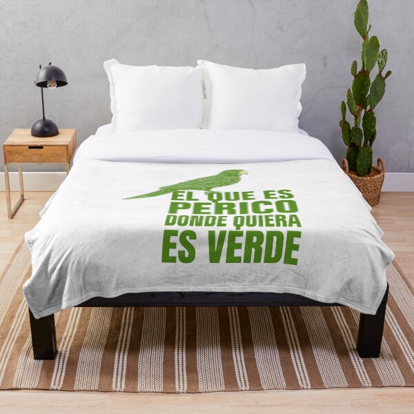 Item preview, El que es perico donde quiera es verde designed and sold by Ztudio.