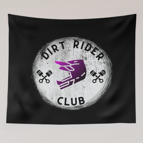 Item preview, Motorcycle Club Dirt Rider Pink designed and sold by tommysnider.