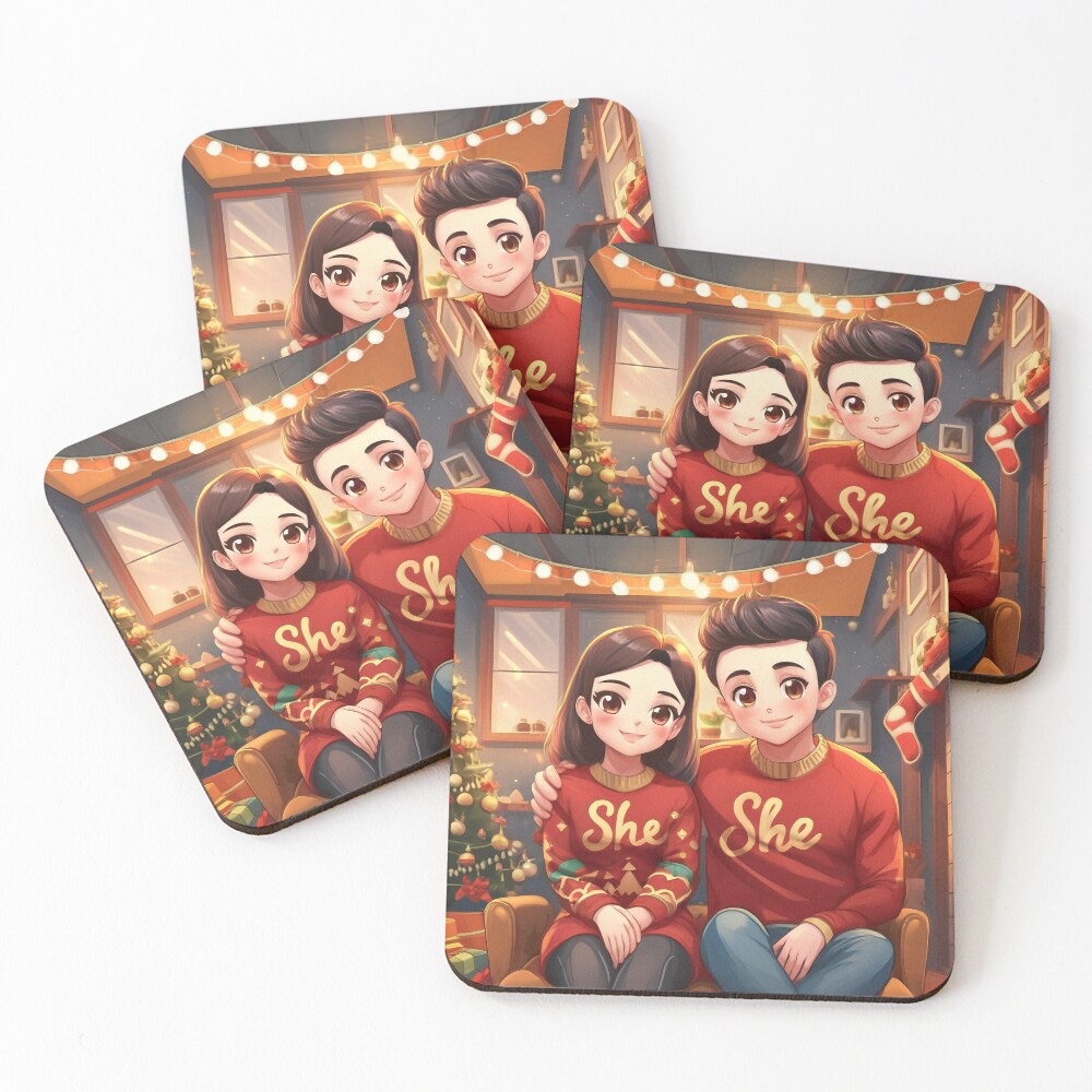 Item preview, Coasters (Set of 4) designed and sold by KGOLDFITNESS.
