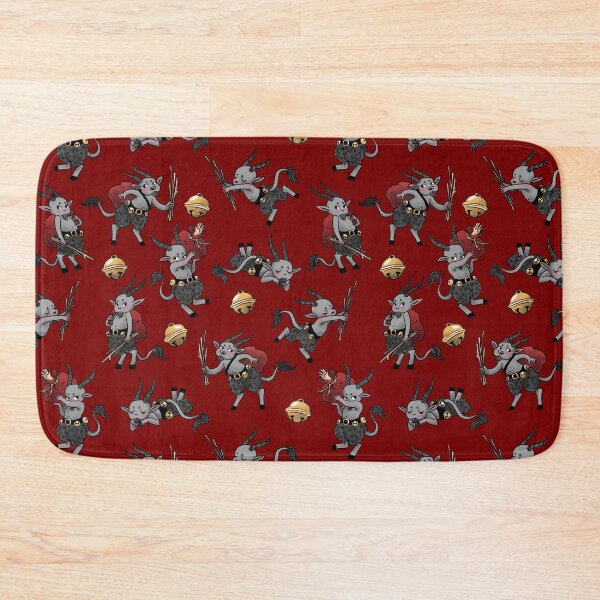 Item preview, Krampus Pattern - on red designed and sold by karykeppol.