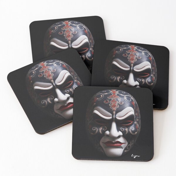 Item preview, Kabuki Mask 002 designed and sold by hijjax.