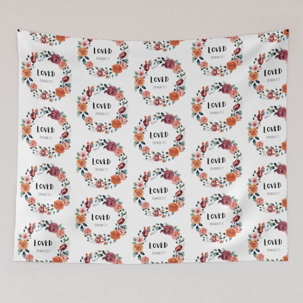 Item preview, LOVED - Jeremiah 31:3 designed and sold by jeanettemey1.