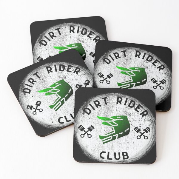 Item preview, Motorcycle Club Dirt Rider Neon Green designed and sold by tommysnider.