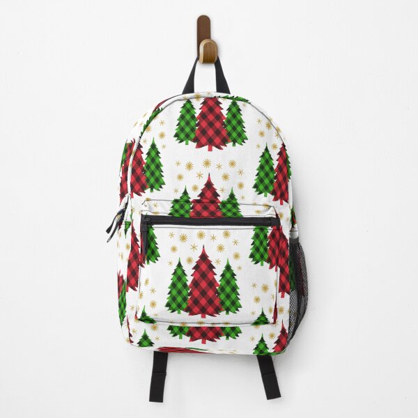 Item preview, Buffalo Plaid Christmas Trees Country Western Christmas Holiday Art designed and sold by Bad Kitty Designz.