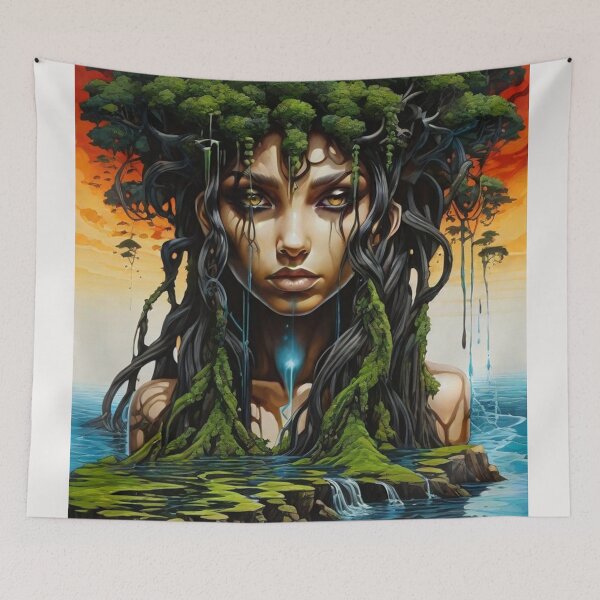 Item preview,  Beautyful Sister Nature; Once with Earth; designed and sold by StickerApe.