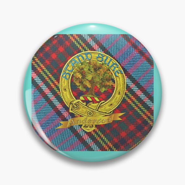 Item preview, Anderson Clan Tartan, Name, Motto and Emblem designed and sold by Richard H. Jones.