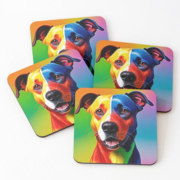 Item preview, Realistic dog full of colors designed and sold by Isabellamb4444.