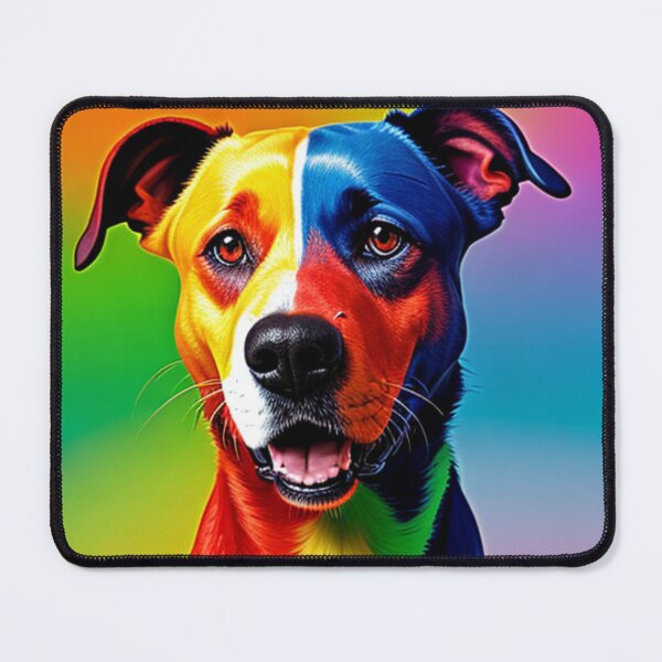 Item preview, Realistic dog full of colors designed and sold by Isabellamb4444.