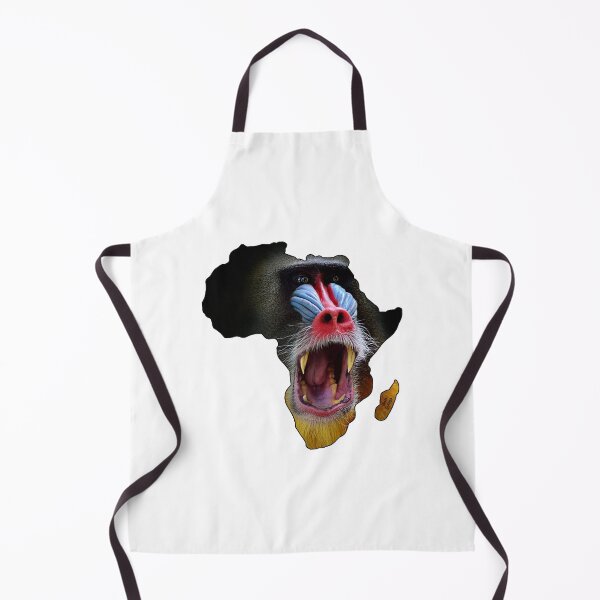Item preview, Wild Baboon in Mother Continent; Africa; designed and sold by StickerApe.