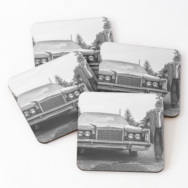 Item preview, Wiseguy Car Black and White designed and sold by lupecarlos3.