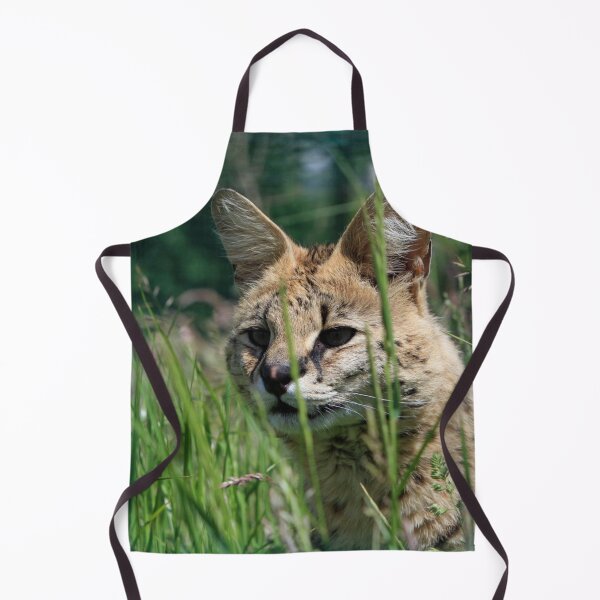 Item preview, Serval In The Grass designed and sold by TheAnimalZ00.