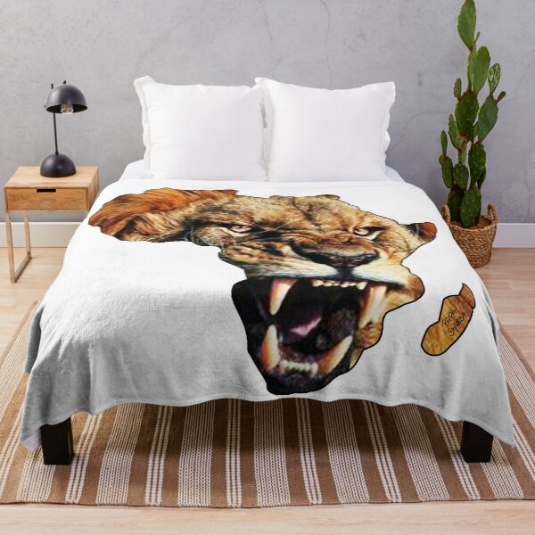 Item preview, King of the Beasts; Mother Continent; Africa; designed and sold by StickerApe.