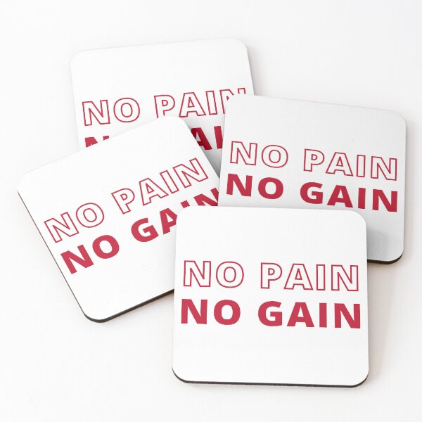 Item preview, No pain No Gain designed and sold by andreatpwk.