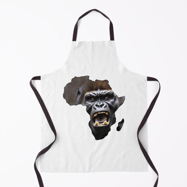 Item preview, Wild Gorilla in Mother Continent; Africa; designed and sold by StickerApe.