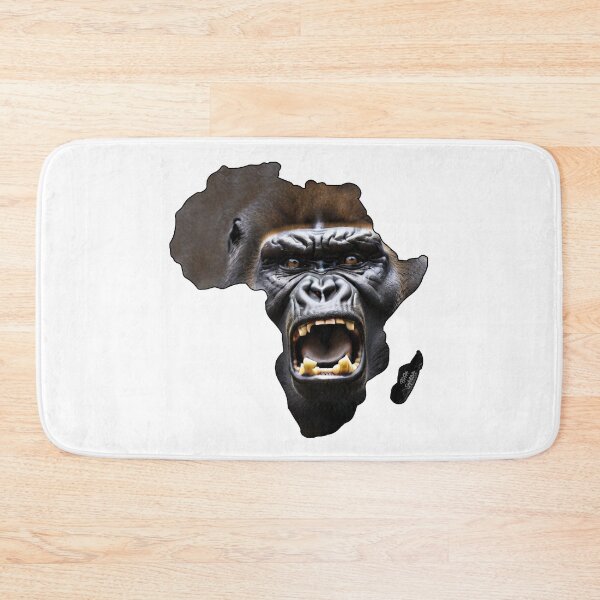 Item preview, Wild Gorilla in Mother Continent; Africa; designed and sold by StickerApe.