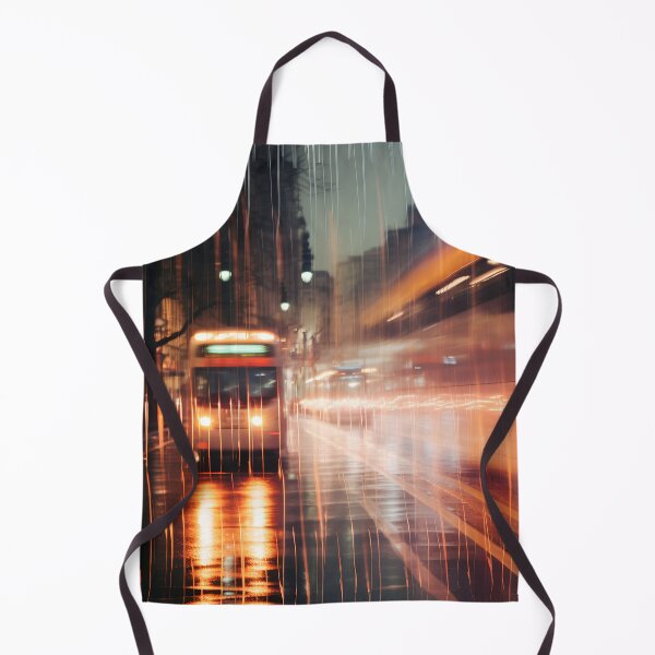 Item preview, Rainy lights in the city designed and sold by Art by Lilia.